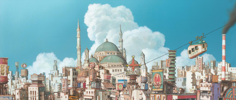 Illustration for article titled Background Art From Tekkonkinkreet Is Beautiful And Haunting